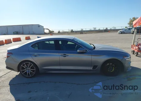 2025 Genesis G70 2.5T Rwd из США, поврежденный, VIN KMTG34SC3SU157507